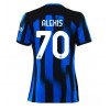 Inter Milan Alexis Sanchez #70 Hjemmedrakt Kvinner 2023-24 Kortermet